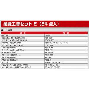 フローバル 絶縁工具Eセット（24点入り）