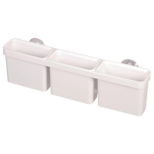 パール金属 モチーフ 3連ポケット 吸着盤