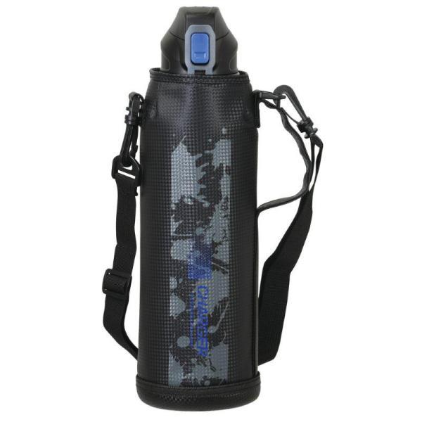 パール金属 ファストチャージャー ダイレクトボトル 1500 ブルー×ブラック ポーチ付 HC-01...