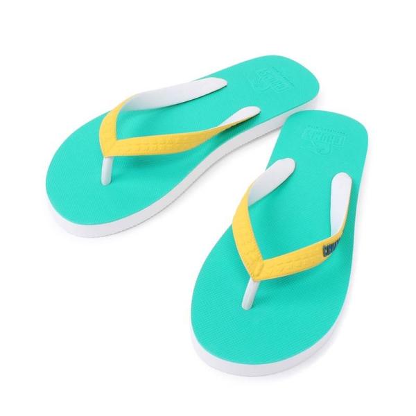 [即納在庫品] チャムス ブービーチサンダル YW/GR S CH63-1017