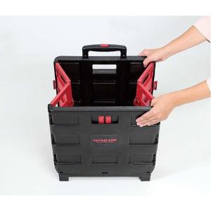 キャプテンスタッグ ボックス型コンテナキャリー...の詳細画像3