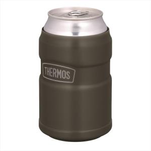 サーモス 保冷缶ホルダー 350ml缶用 ROD-0021 カーキ