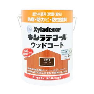 大阪ガスケミカル 水性XDウッドコートS ウォルN3.4L