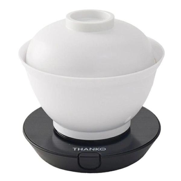 [即納在庫品] サンコーTHANKO ２段式どんぶり型超高速炊飯器炊き立て丼 DNBRRCSWH 1...
