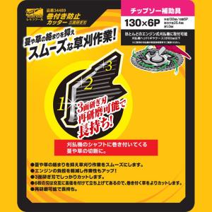 レモラ 巻き付き防止カッター 三面研ぎ刃 13...の詳細画像2