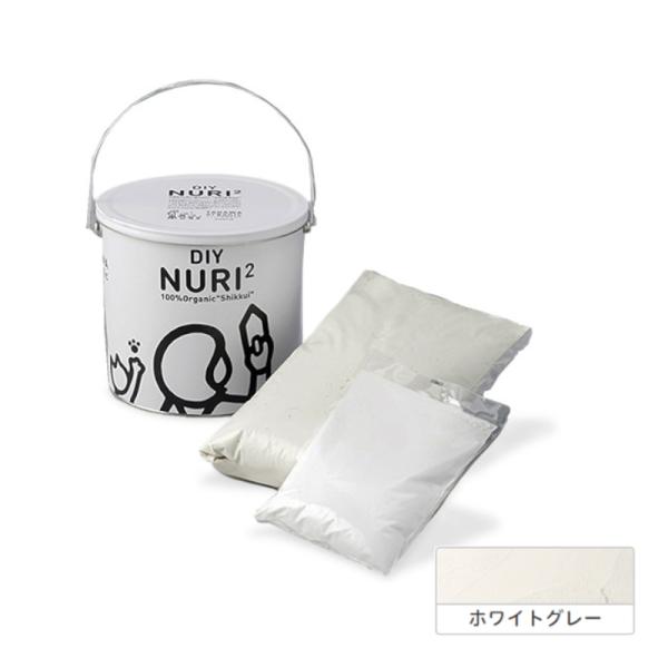 田川産業 NURI2 5kg ホワイトグレー DYI漆喰（しっくい）屋内用