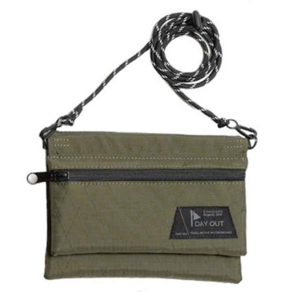 ＧＲＡＮＤＪＡＰＡＮ サコッシュ DAY OUT EcOCHE-X 2WAY エコバッグ olive