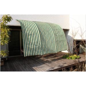 Living out 物干し竿付きオーニング4 TAN-901-20A(GN)2m グリーン