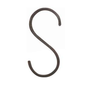 クレエ S字フック アイアン M アンティーク調 ブラック