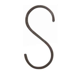 クレエ S字フック アイアン L アンティーク調 ブラック