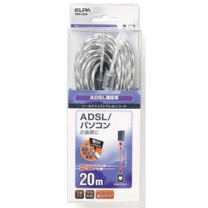 朝日電器 ADSLシールドツイスト6極2芯20m