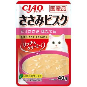 いなば ＣＩＡＯ ささみビスク とりささみ ほたて味 40g