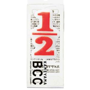カメヤマキャンドル 誕生日 キャンドル １／２キャンドル ハーフバースデーキャンドル