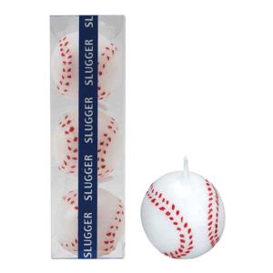 カメヤマキャンドル キャンドル ろうそく 誕生日 ベースボール 3個入り