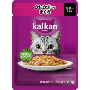 マースジャパンリミテッド カルカンパウチ かにかま入りまぐろ 60g