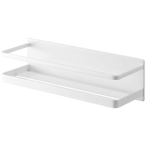 山崎実業 磁石 MIST マグネットバスルームラックミストワイド ホワイト