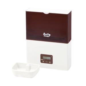 [即納在庫品] マルカン 自動給餌器 ケージ取付けタイプ 高さ調整できる 犬 猫 時間 給餌量設定 タイマー式 マルカン DP-398 ドライフード専用 自動給餌機