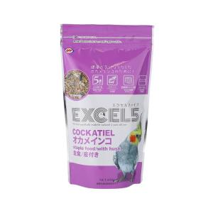 エクセル5 オカメインコ皮付き 450g ナチュラルペットフーズ