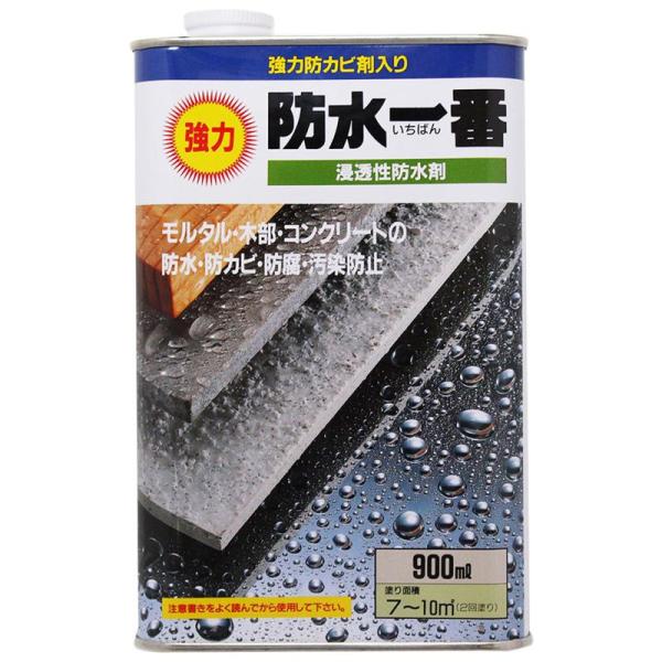 日本特殊塗料 nittoku 強力 防水一番 透明 900ml 日本特殊塗料