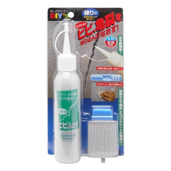 コンクリートのヒビふさぎ 80mL 建築の友 (CF-02)