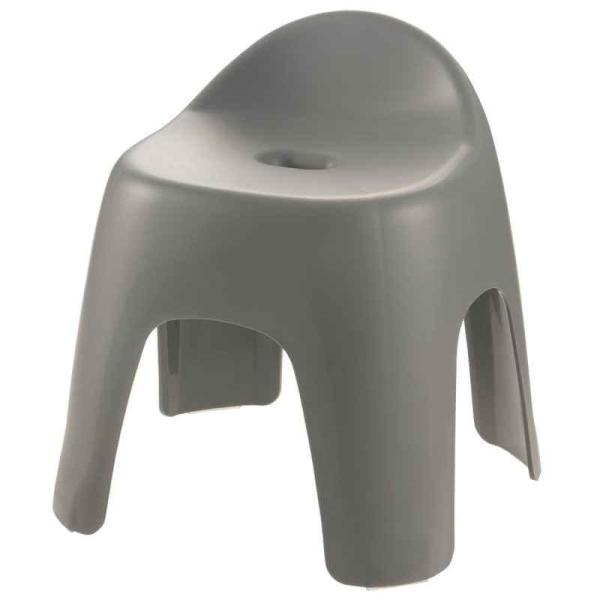 リッチェル 風呂椅子 高さ30cm ハユール 日本製 抗菌 グレー