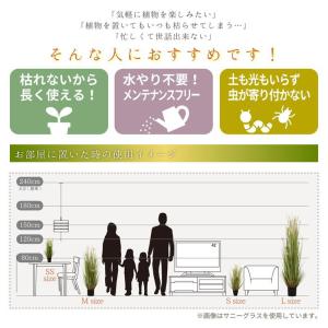 人工観葉植物 106 オリーブツリーグラスバケットの詳細画像3