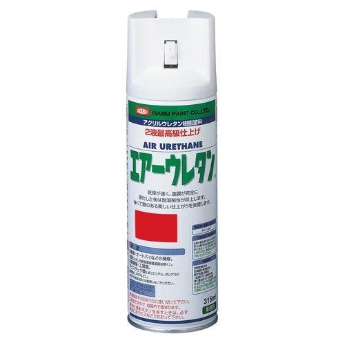 イサムエアゾール エアーウレタン レッド 315ml