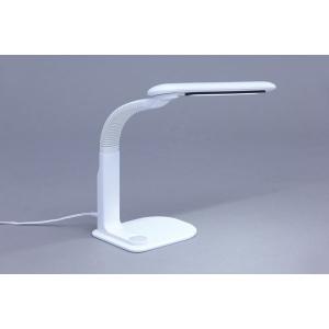 アイリスオーヤマ デスクライト AA形調光 ホワイト LDL-501-W