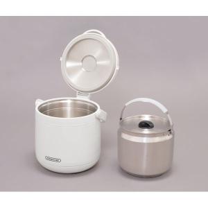 サーモス 真空保温調理器シャトルシェフ 3.0L モノホワイト KBK-3000