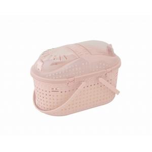アイリスオーヤマ メッシュペットキャリー ピンク MPC-450