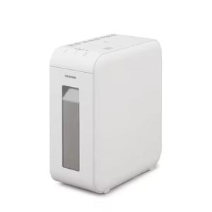 ナカバヤシ シュレッダー 家庭用 電動 マイクロカット ホワイト Z1206