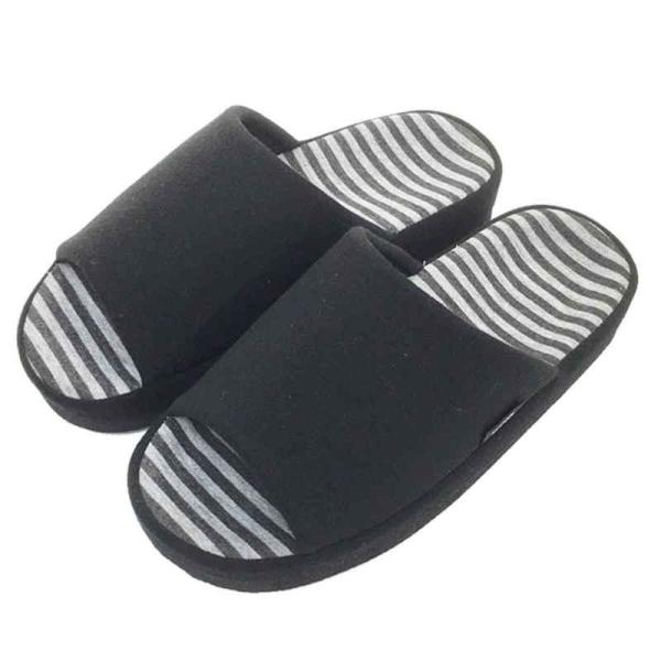 オクムラ スリッパ With コンフォート M ブラック