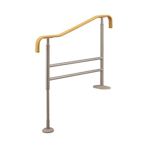 安寿 上がりかまち用手すり S-950F F型 / 531-026 ベージュ アロン化成 住宅改修/...