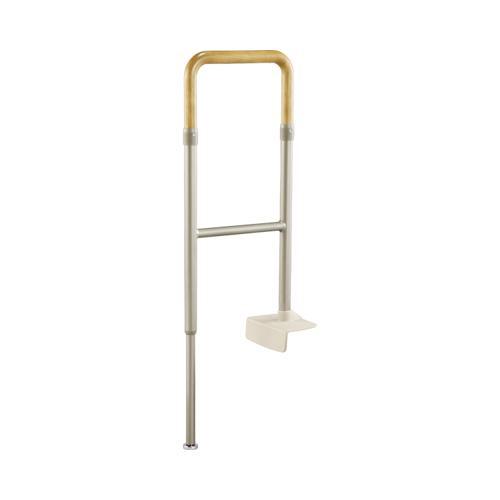 安寿 上がりかまち用手すり KM-300L L型 / 531-084 ライトブラウン アロン化成 (...