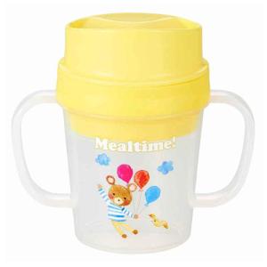 オーエスケー トレーニングカップ ミールタイム コボレス 150ml コップ 取っ手付