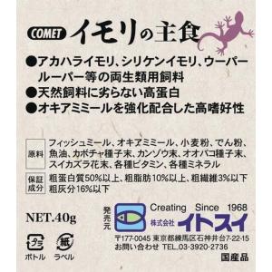 コメット イモリの主食 40g イトスイの詳細画像1