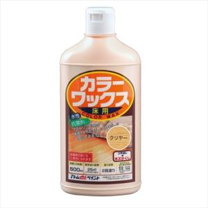 アトムハウスペイント カラーワックス クリヤー 500ml｜hcvalor