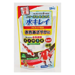 キョーリン 観賞魚 金魚用フード きんぎょのえさ5つの力色あげ中粒 ２００ｇ ペット用品｜hcvalor