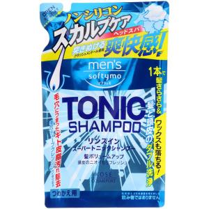 コーセー メンズソフティモ リンスイン スーパートニックシャンプー 詰替え 400ml WJQN