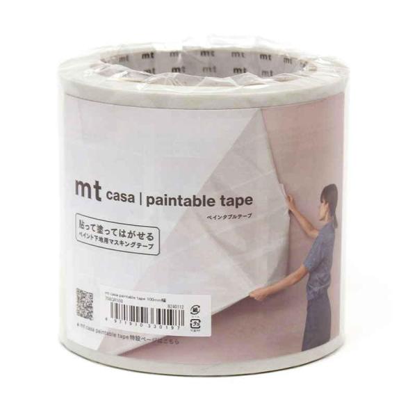 カモ井加工紙 リメイクシート 幅10cm×40m 壁紙塗装 mt paintable tape