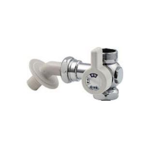 カクダイ,マルチ分岐水栓,呼13mm自在水栓用(吐水パイプ根元取付用,切換