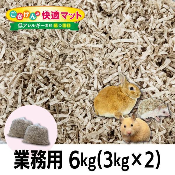 [即納在庫品] 【ケース販売】GEX お得！ ごきげん快適マット 6kg (3kg×2) 業務用 天...