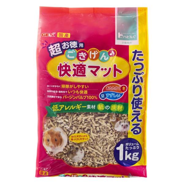 ジェックス GEX ごきげん快適マット 超お徳用 1kg