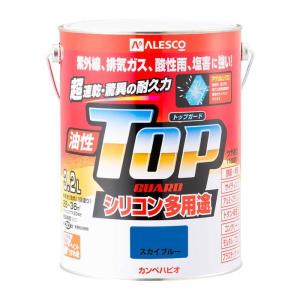 カンペハピオ 油性トップガード スカイブルー 3.2Lの高価買取価格
