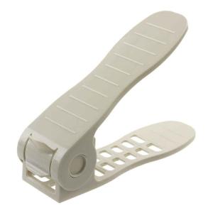 サンコープラスチック 靴ホルダー 収納 2個入 スリム 4段階 角度調整 滑り止め付き