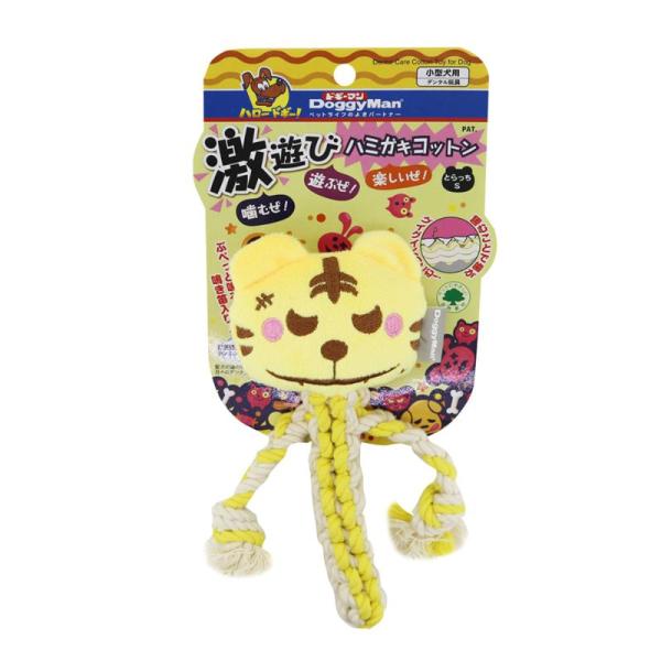 ドギーマン(Doggy Man) 激遊びハミガキコットン とらっち S ドギーマンハヤシ