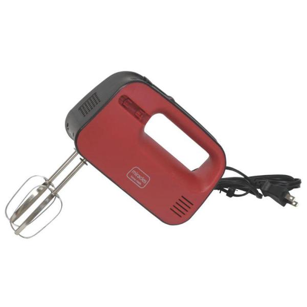 パール金属 ミラクルスII 電動ハンドミキサー(R&amp;B) D-6785