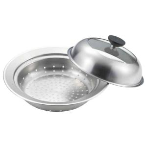 YOSA 専用　蒸し器 ヨシカワ フライパン用蒸し器 20〜22cm用 YJ3211 ( 1個 ) : 爽快