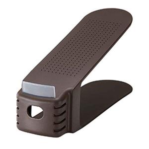 吉川国工業所 靴 収納 2個入り くつホルダー スリム ブラウン