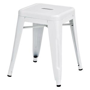 スツール完成品 W48×D48×H45 アイボリー アイヴィ スツール IVY